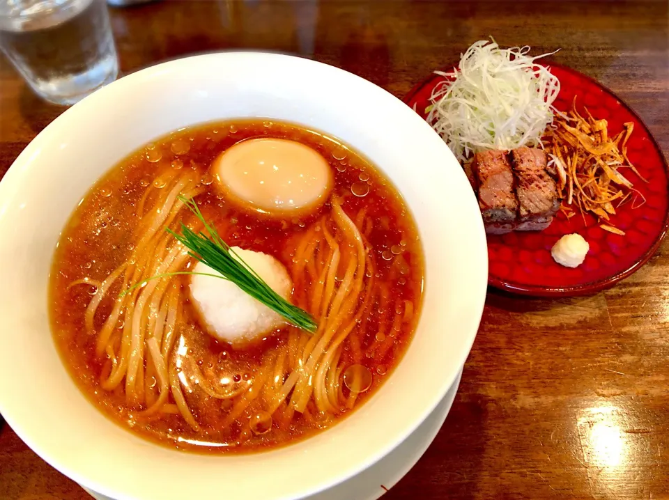 冷やし醤油拉麺@創作麺工房 鳴龍|morimi32さん