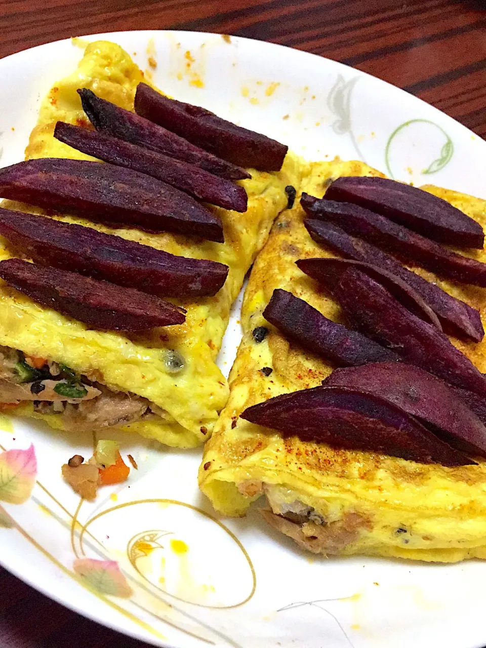 Tuna omellete with sweet potato|Cehl Chiong Datuganさん