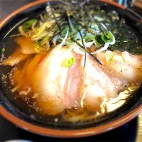 Snapdishの料理写真:湖尻茶屋、自慢の醤油らーめん
 #醤油らーめん|Tatsuya Furudateさん