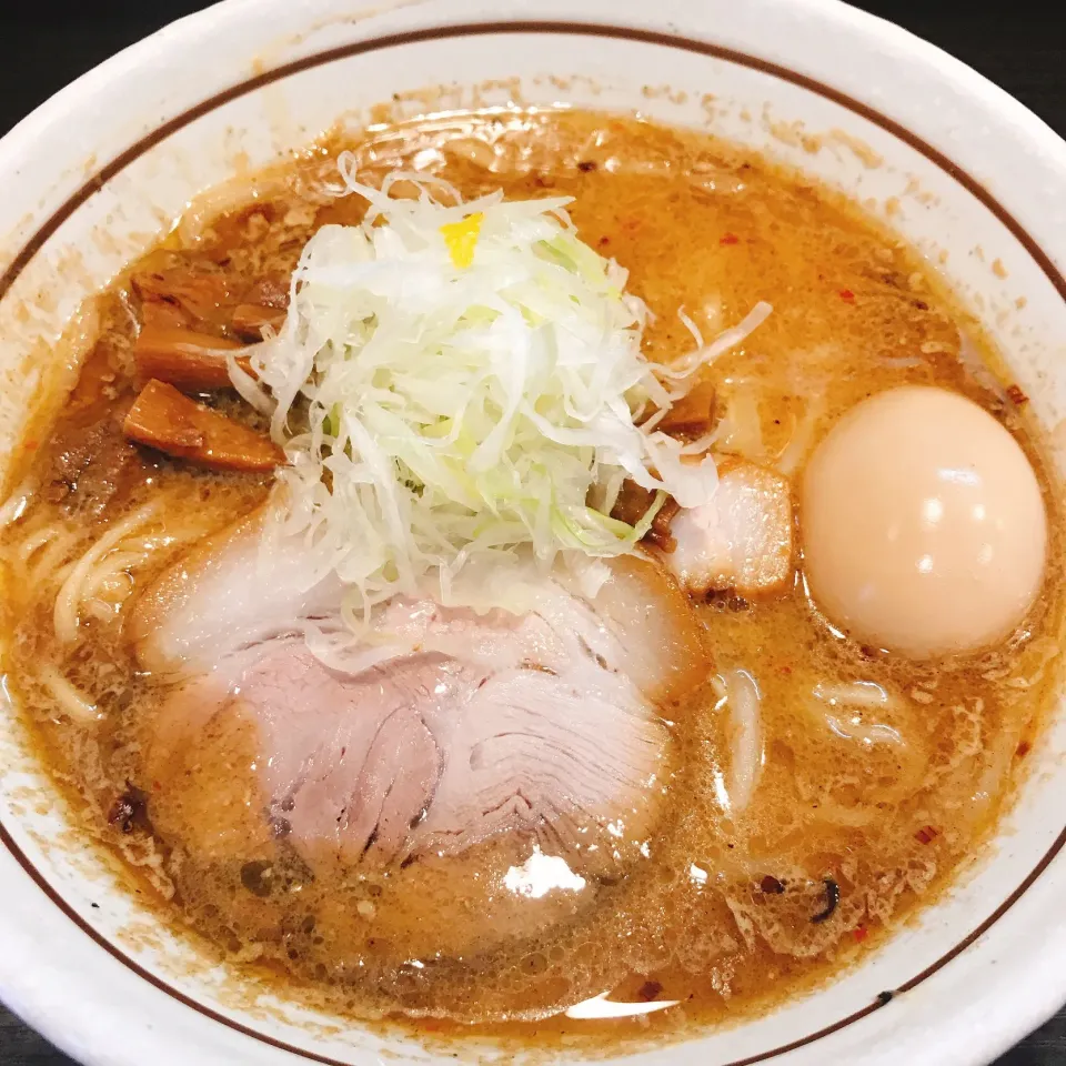 みそラーメン 味玉付き|ぱちねぇさん