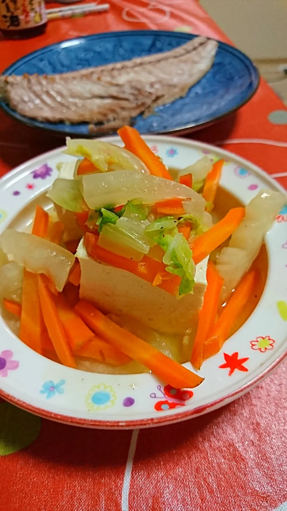 豆腐の野菜あんかけ|ぱやさん