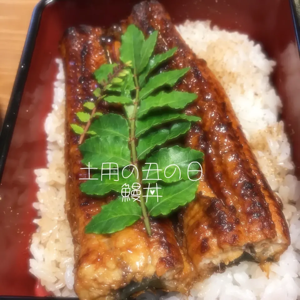 Snapdishの料理写真:土用の丑の日   鰻丼!!!!|ｌａｖｅｎｄｅｒｆ❜mさん