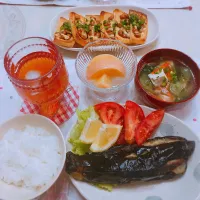 Snapdishの料理写真:なすのはさみ揚げ🍆|まかろんさん