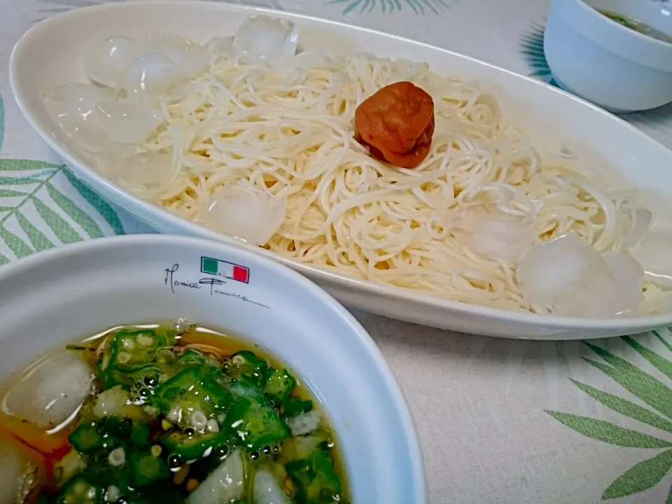 ☆今日のお昼ごはん☆  素麺|hamamaさん