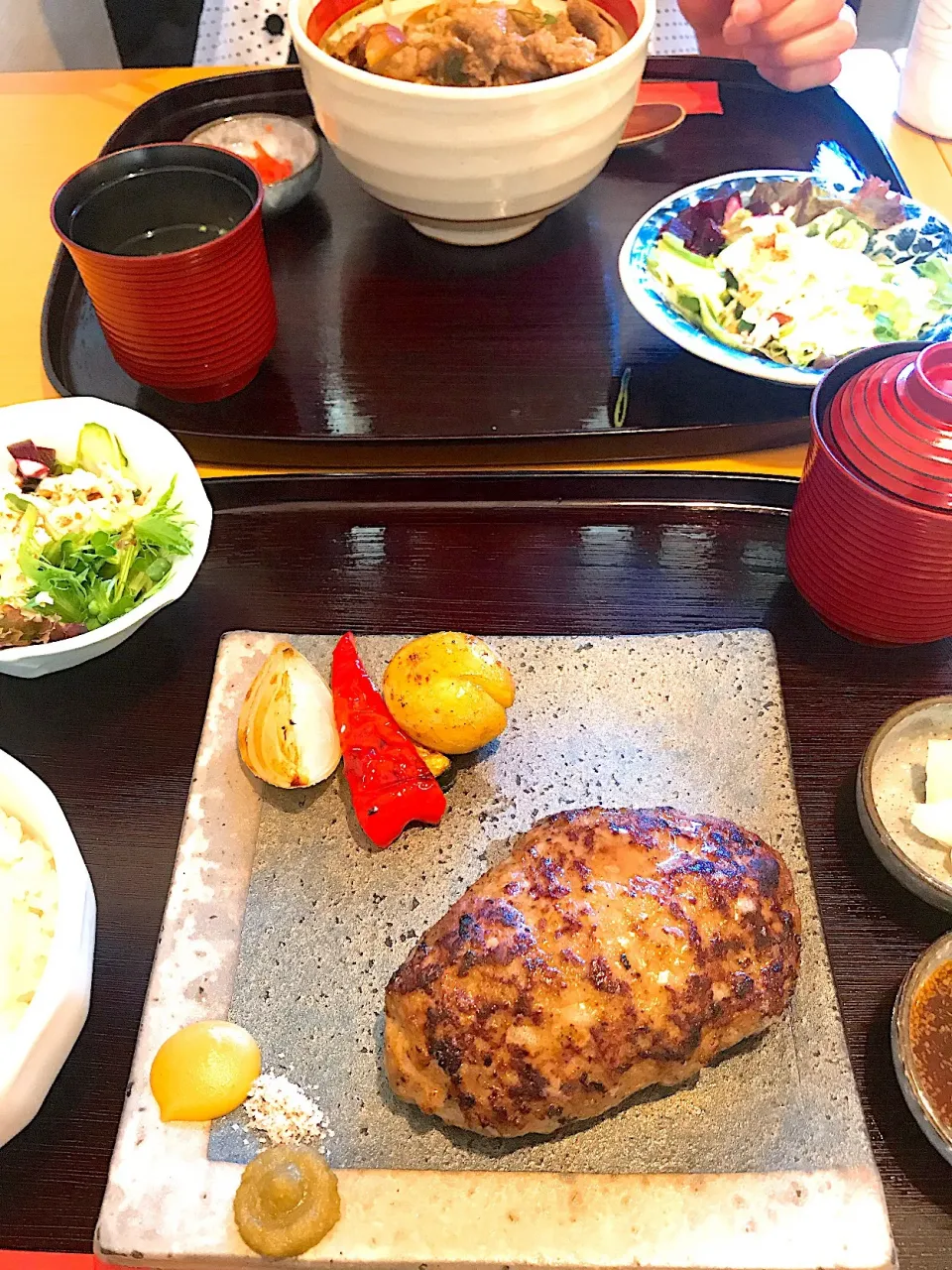 #近江牛ハンバーグランチ|𝕜𝕪𝟙𝟘𝟚𝟘𝟙𝟠さん