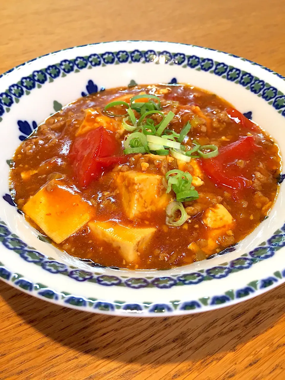 Snapdishの料理写真:トマト麻婆豆腐🍅|まつださんさん