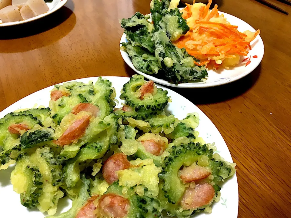 Snapdishの料理写真:夏野菜の天ぷら☀️|くっきいさん