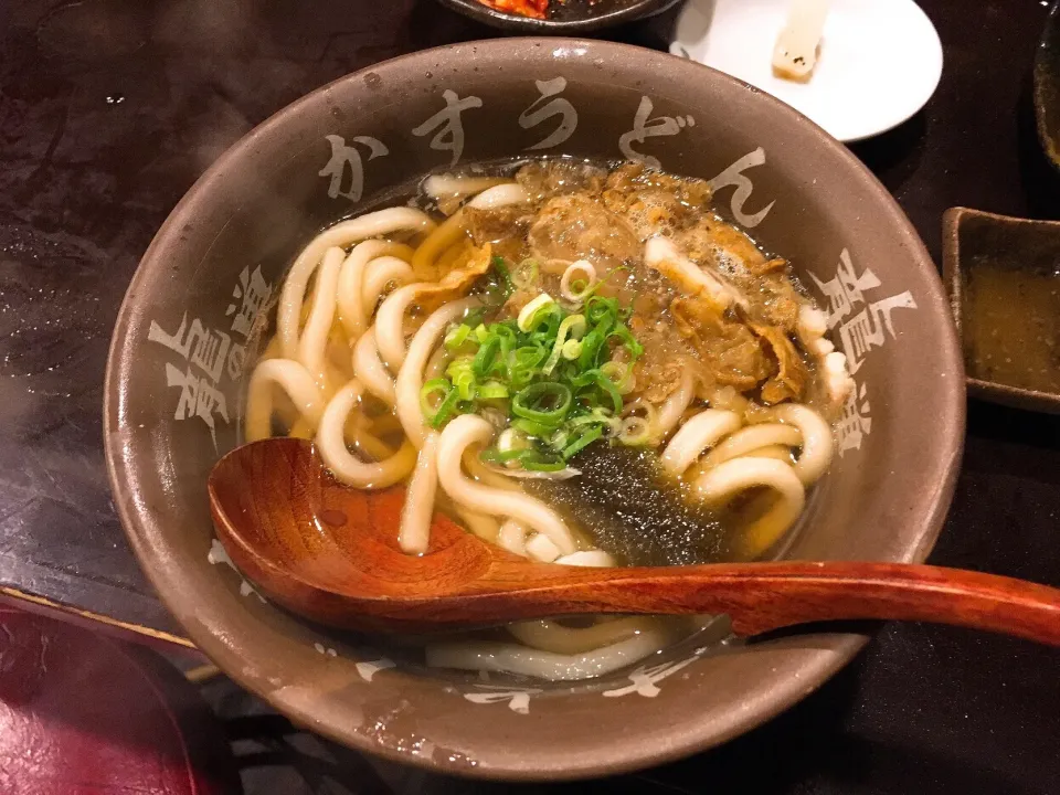 Snapdishの料理写真:かすうどん|chan mitsuさん