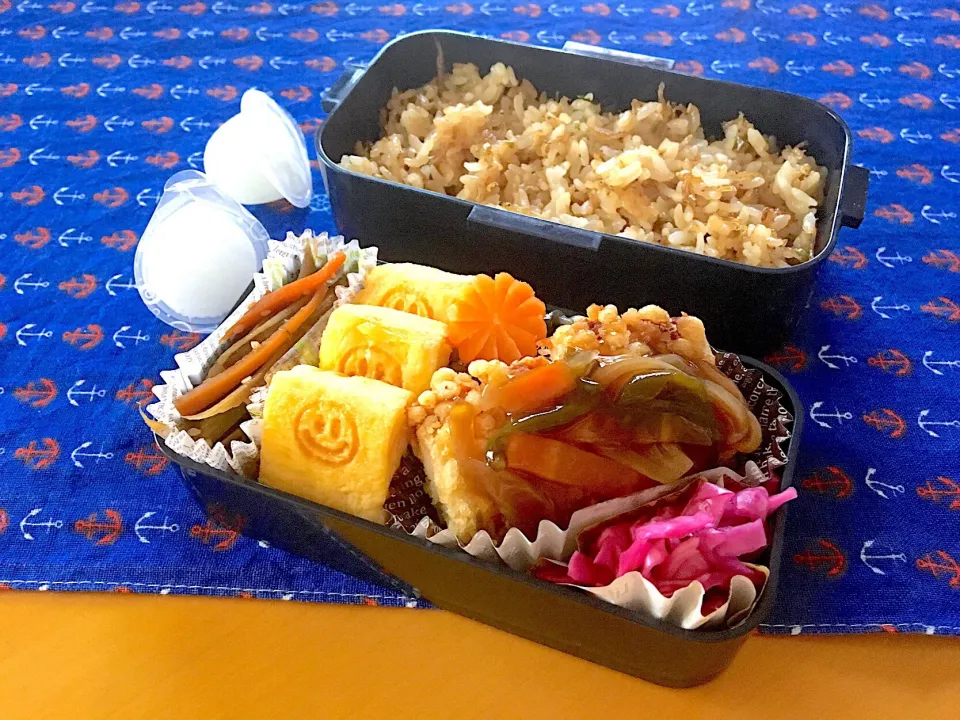 Snapdishの料理写真:娘用❃夏休み部活弁当|tokkoさん