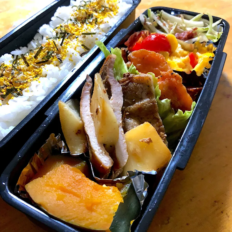 Snapdishの料理写真:今日の俺弁当！|沖縄「ピロピロ」ライフさん