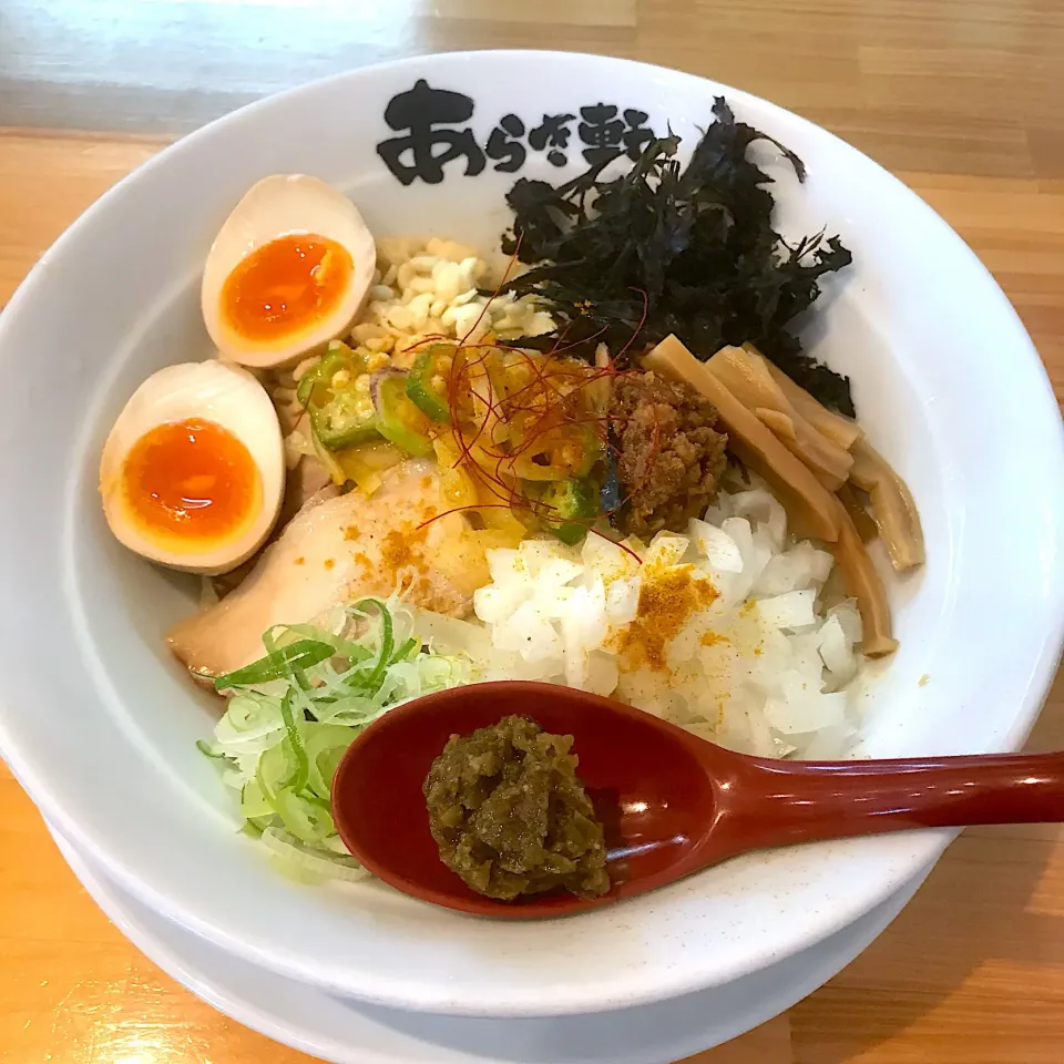 カレー風味の冷しまぜそば(◍•ڡ•◍)❤|いつみさん