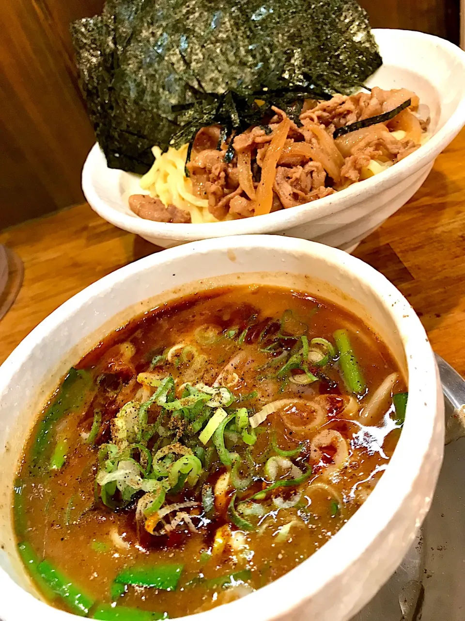 ✨漢の肉つけ麺🍖✨|中さんさん