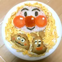 アンパンマンちらし寿司ケーキ♥️|mama.さん