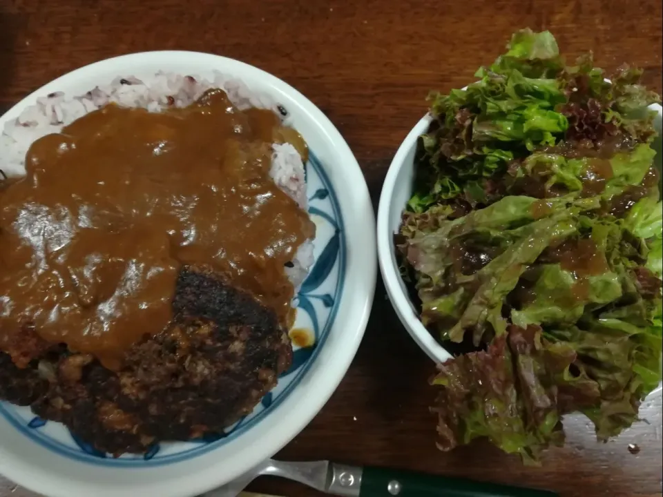 ハンバーグカレー|アクちゃんさん