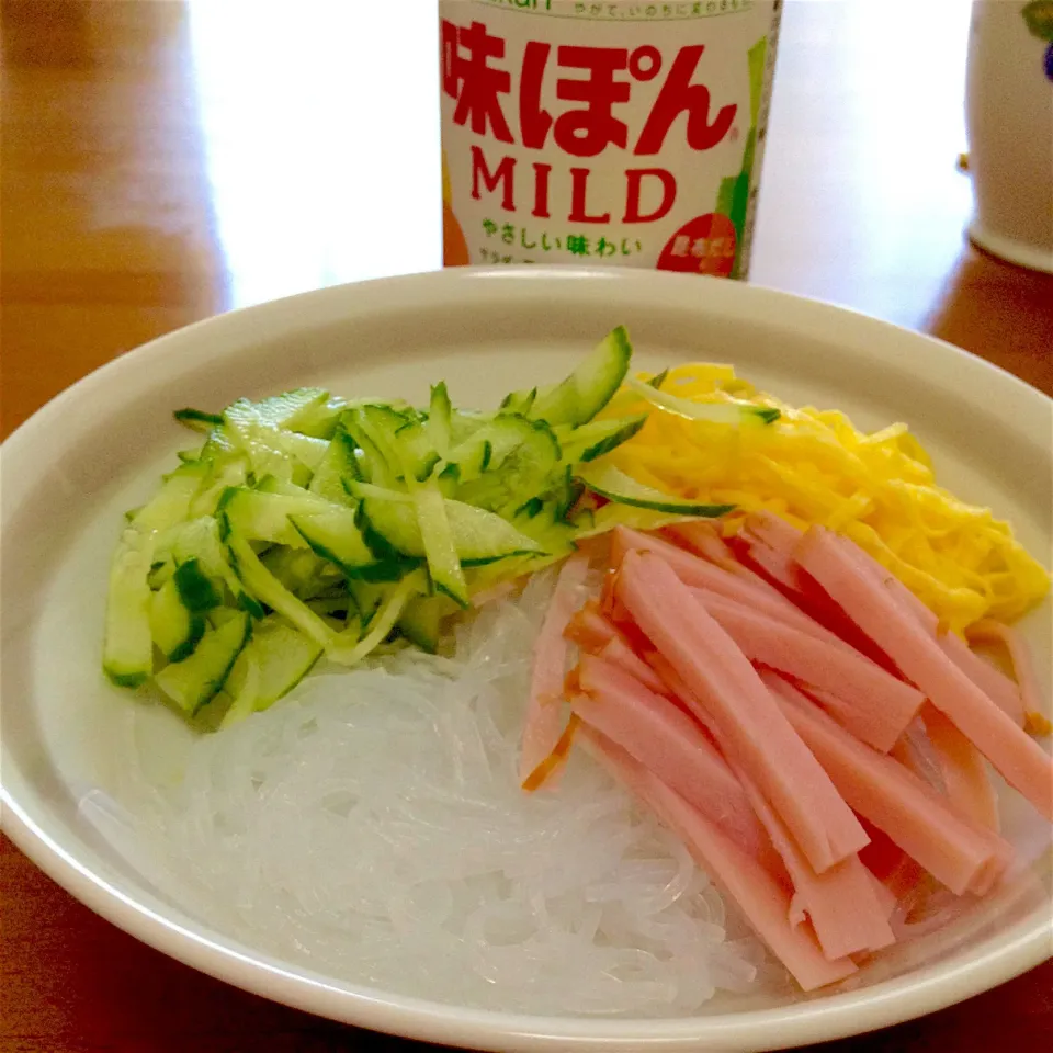 春雨で冷麺風💛モッチモッチだょ〜🤗💕|まいりさん