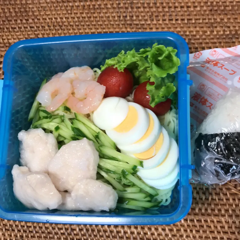 Snapdishの料理写真:おじさん弁当🍙  ☆Jul.24.2018 ☆

 #おじさん弁当|ニャン太郎さん