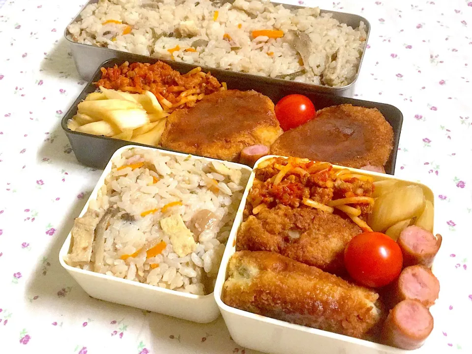 Snapdishの料理写真:7/24のお姉ちゃん&息子くん弁当🍱
 #弁当|ままみさん