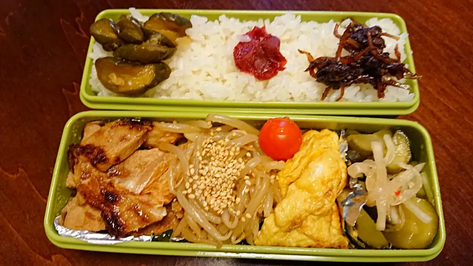 豚味噌漬け弁当
 #今日のお弁当|りょーさん