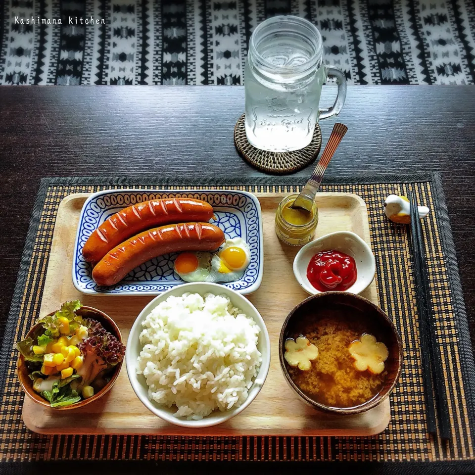 朝ご飯🍚🥢|Kashimanakitchenさん