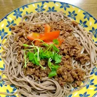 Snapdishの料理写真:信州そば 肉ざる蕎麦🍖|Daisuke Gotoさん