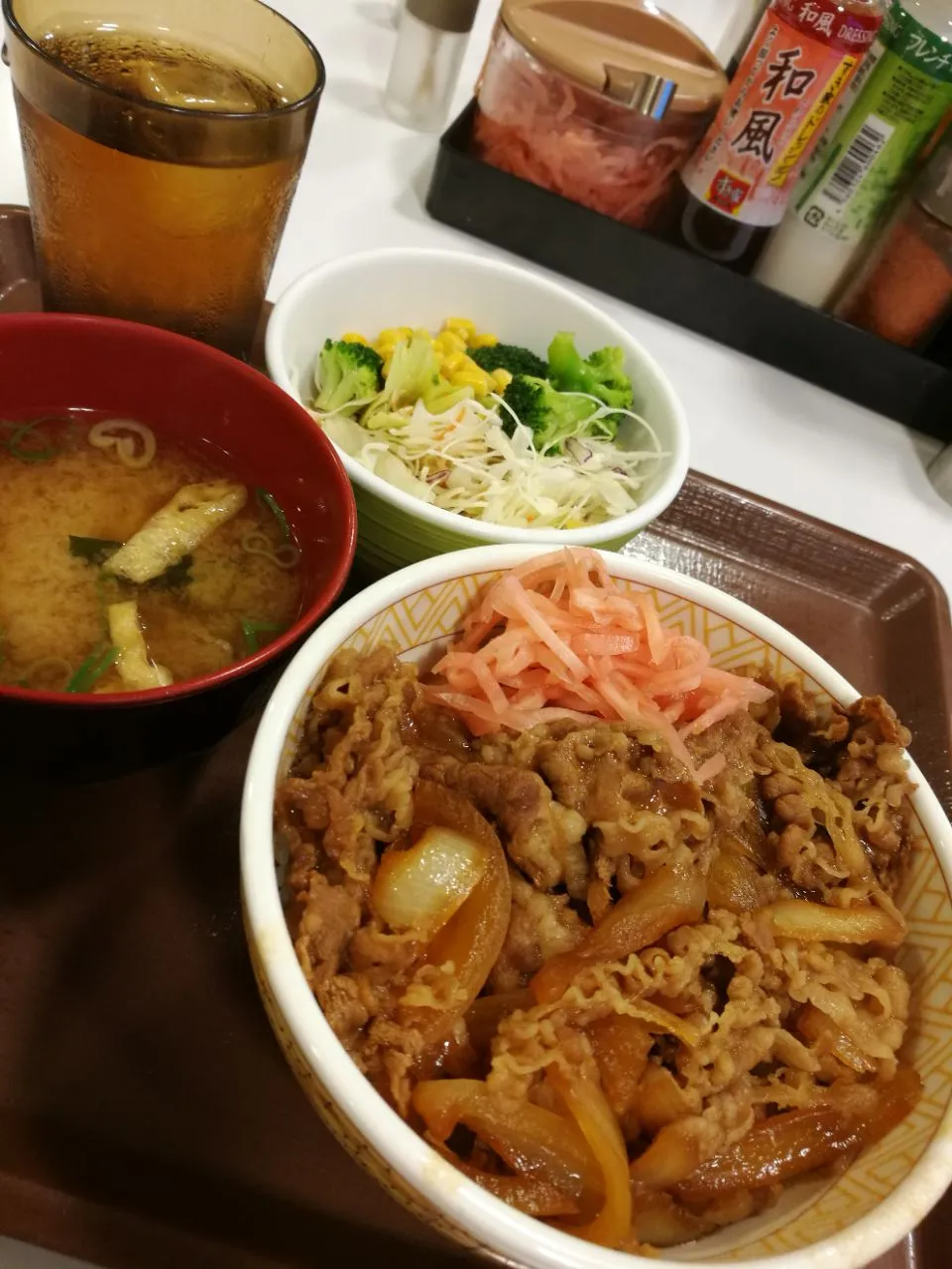 牛丼サラダセット|osakana555さん