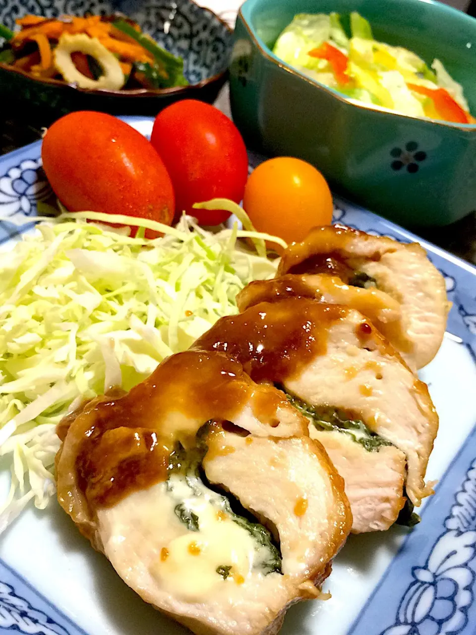 鶏胸肉の大葉チーズ挟み焼き|miyueさん