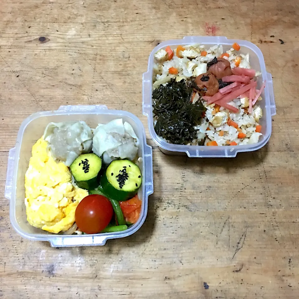 今日のお弁当‼︎ 25 July
 #お弁当  #弁当  #obento  #bento  #お弁当の記録  #炊き込みご飯弁当  #野菜たっぷり  #いい加減|Yoshinobu Nakagawaさん