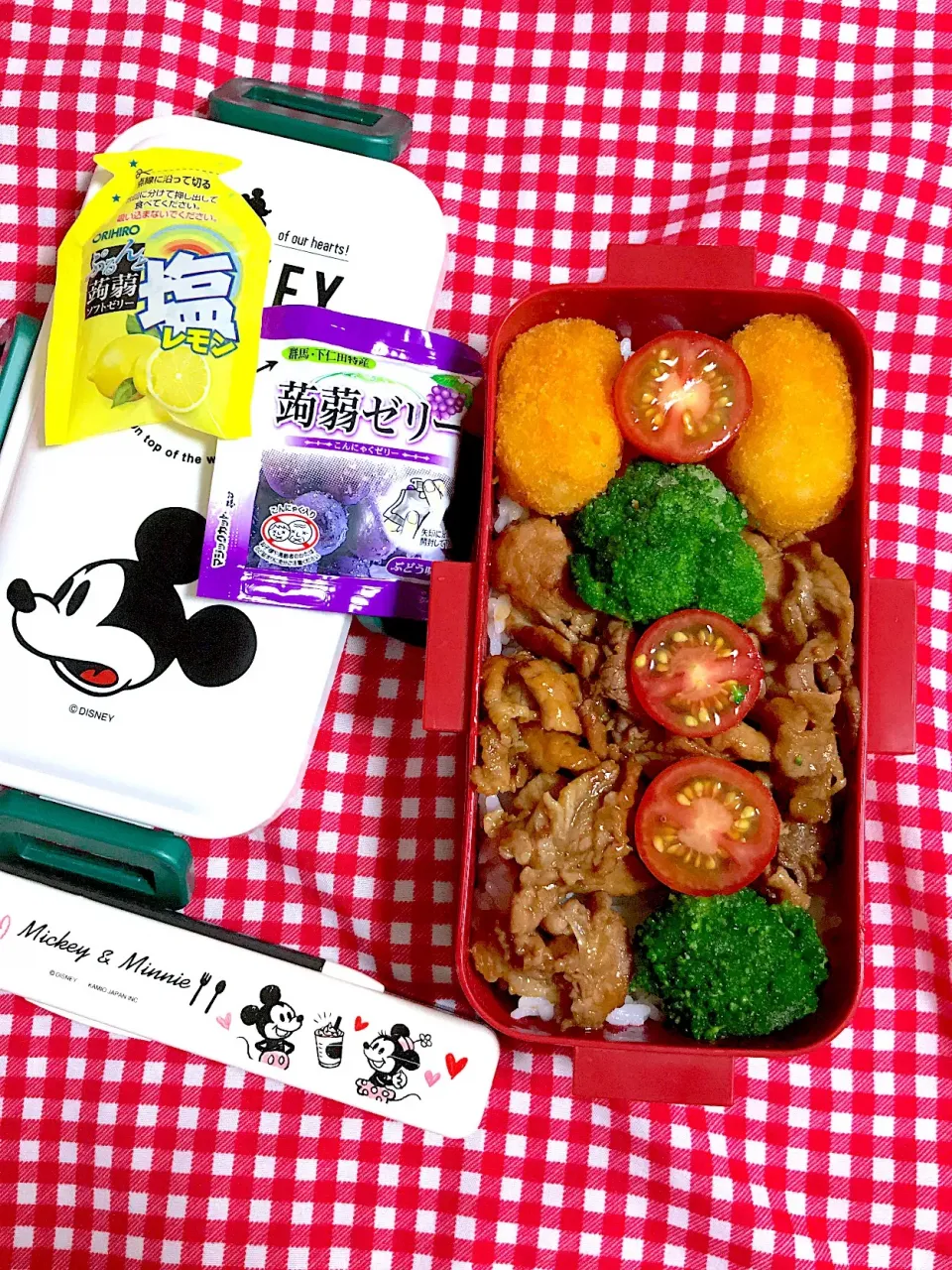 Snapdishの料理写真:7/25 #中学生女子弁当  #部活  #焼肉弁当|みぽりんさん