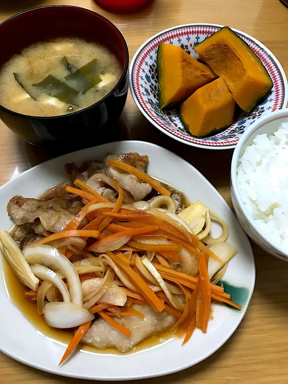 豚肉とアジの南蛮風&かぼちゃの煮物|sinさん