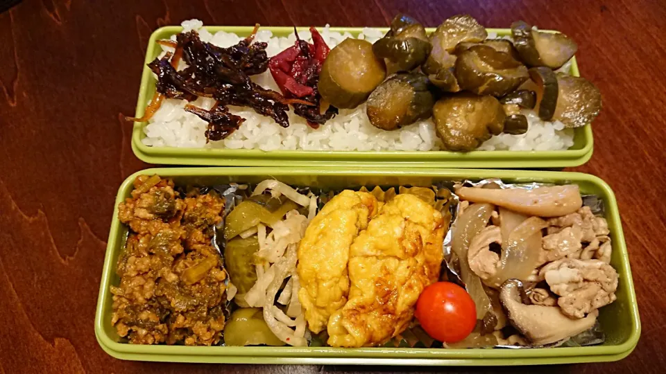 ポークソテー弁当
 #今日のお弁当|りょーさん