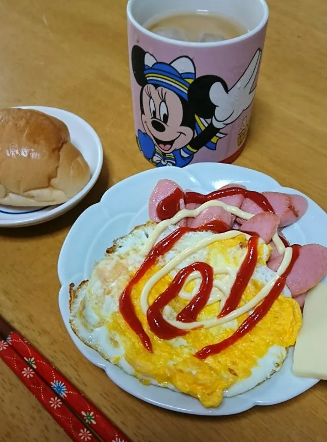 2018/7/26(木)朝食🎵|しまだ ちえこさん