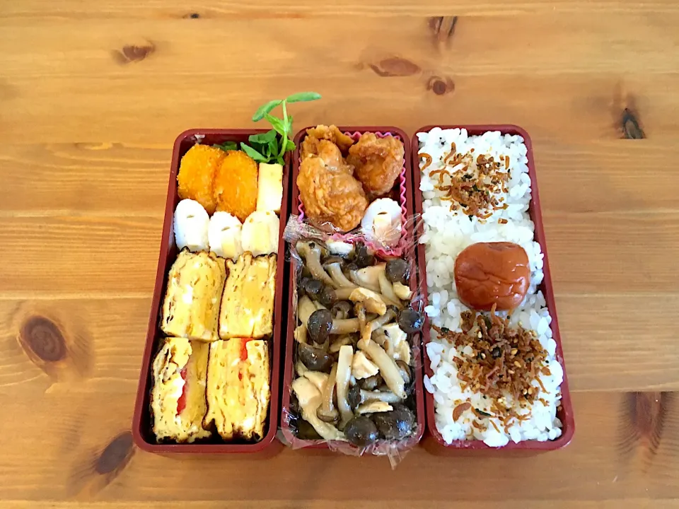 鶏むねしめじソテー弁当|Emi Mikadoさん