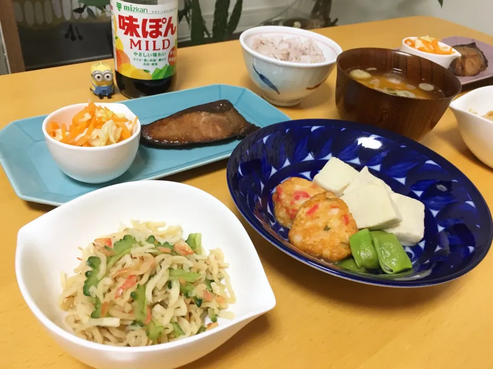 Snapdishの料理写真:味ぽんMILDでさっぱりサラダ🥗|leeさん