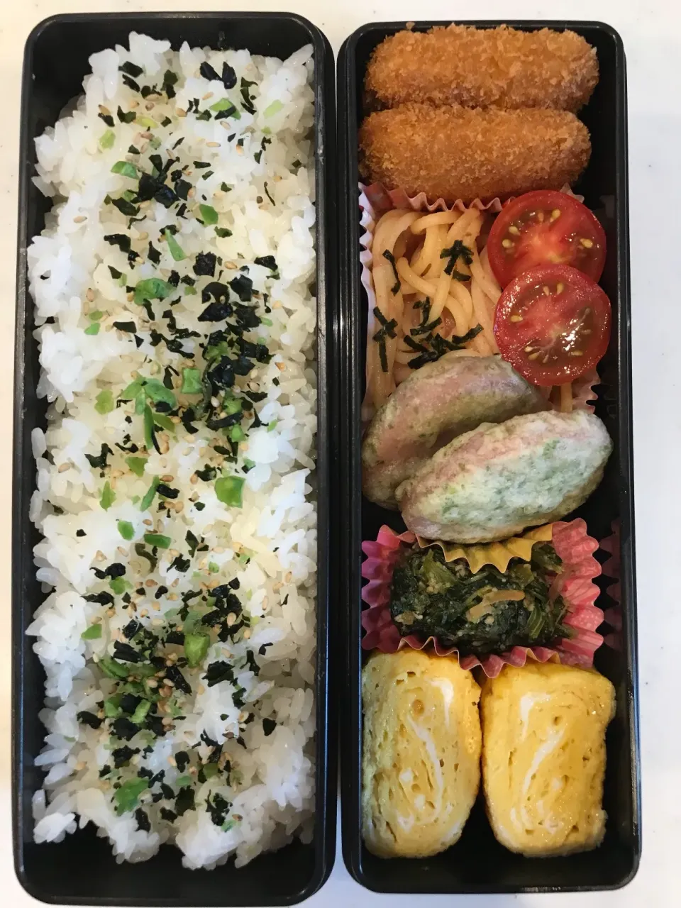 Snapdishの料理写真:2018.7.26 (木) 旦那様のお弁当🍱|あっきーよさん