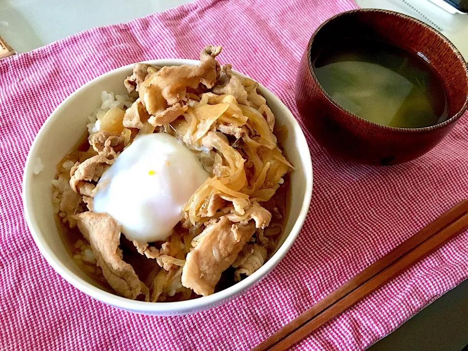 豚丼のご飯|みよさん