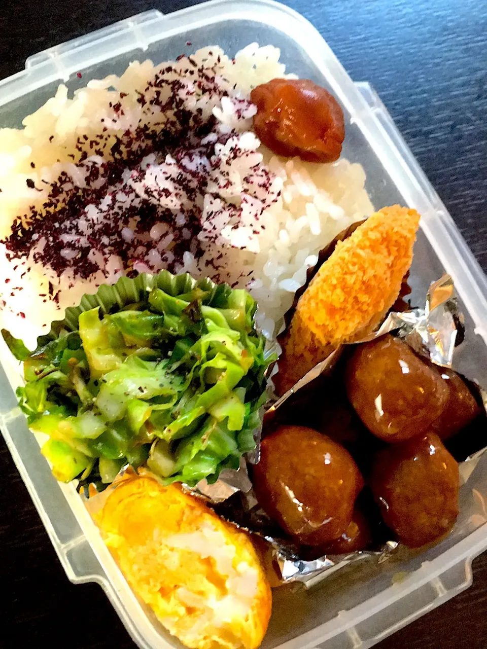 旦那弁当🍱
#タッパー弁当|めかぶさん