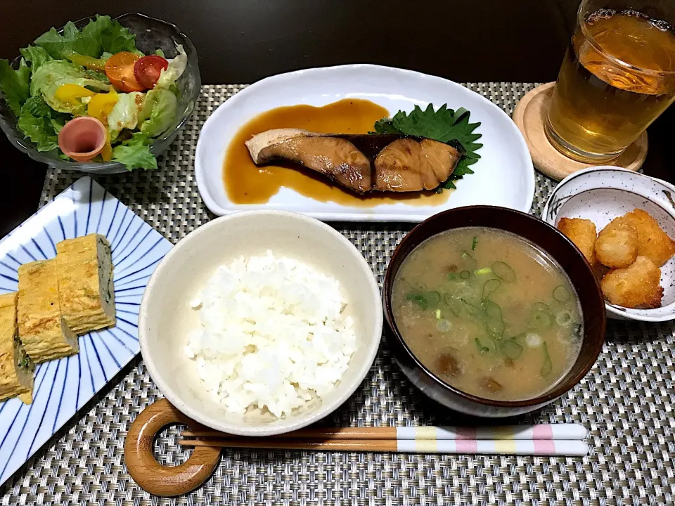 ブリの照り焼き|お豆さん