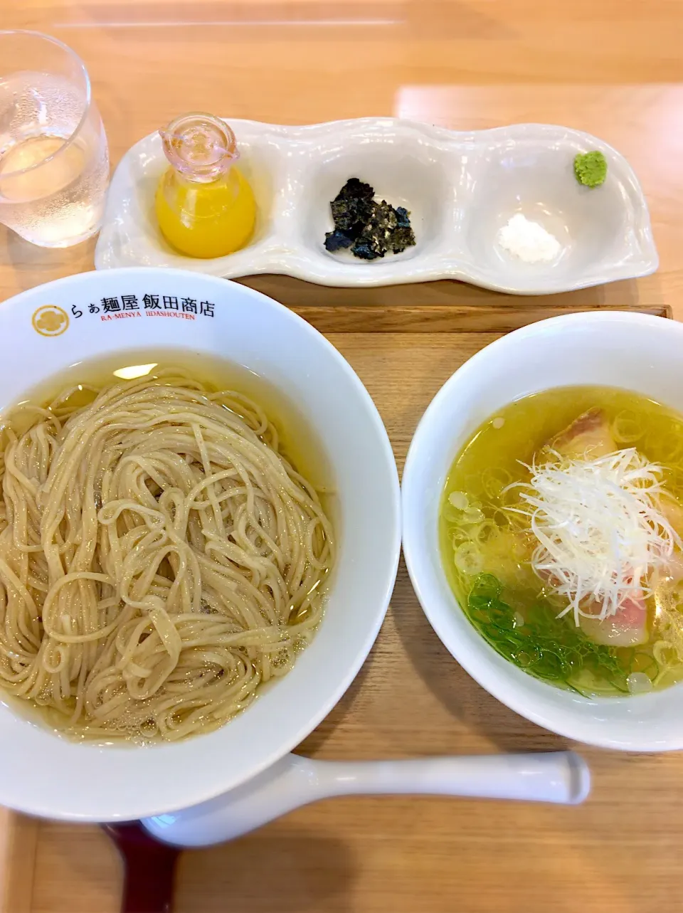 つけ麺(塩ダレ)@飯田商店|morimi32さん