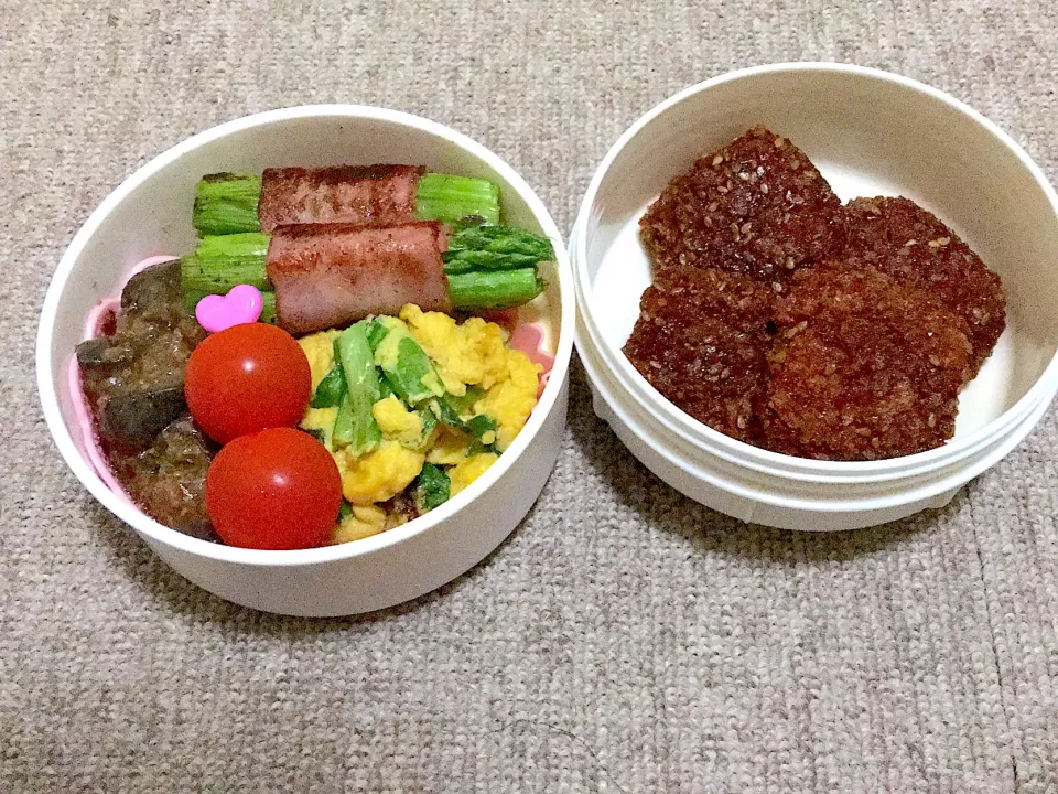 Snapdishの料理写真:旦那ちゃん弁当(*´∀｀*)|ちゃびきゅさん