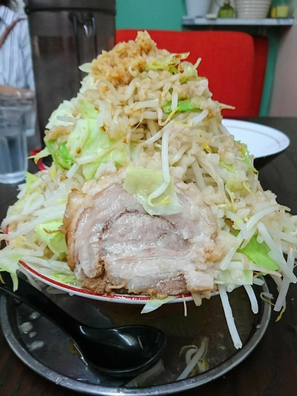 クローバー。　
ラーメン並　前増し　有料トッピングやさい！|壱歩さん