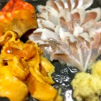 三陸産ホヤと鰯のお造り|Yuya.Nさん