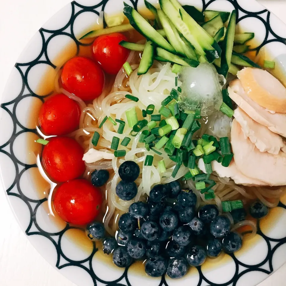 台風の日の冷麺|にこりんさん