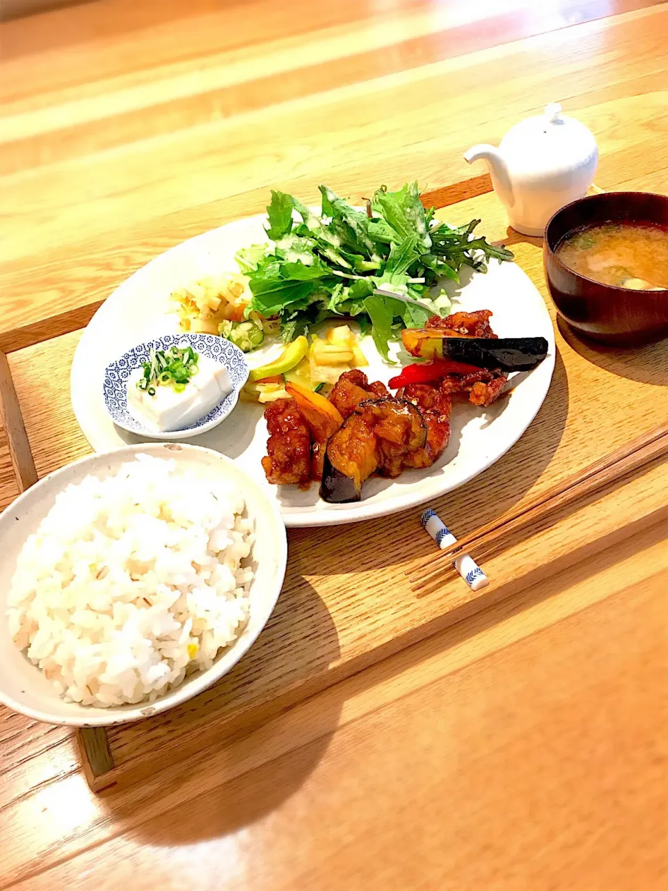 【平日ランチ】黒酢豚 カフェ＆キッチン「DO TABELKA」 からだが喜ぶ、ちょっと贅沢な定食。|sayaさん