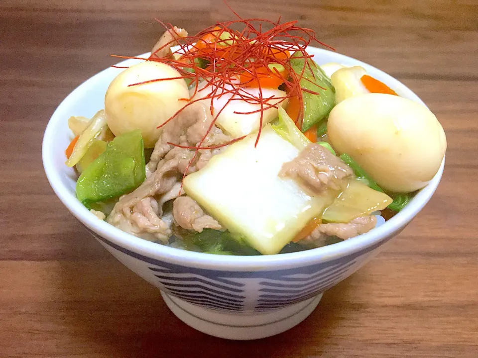 Snapdishの料理写真:中華丼|kiosk(@nakano_cookingram)さん