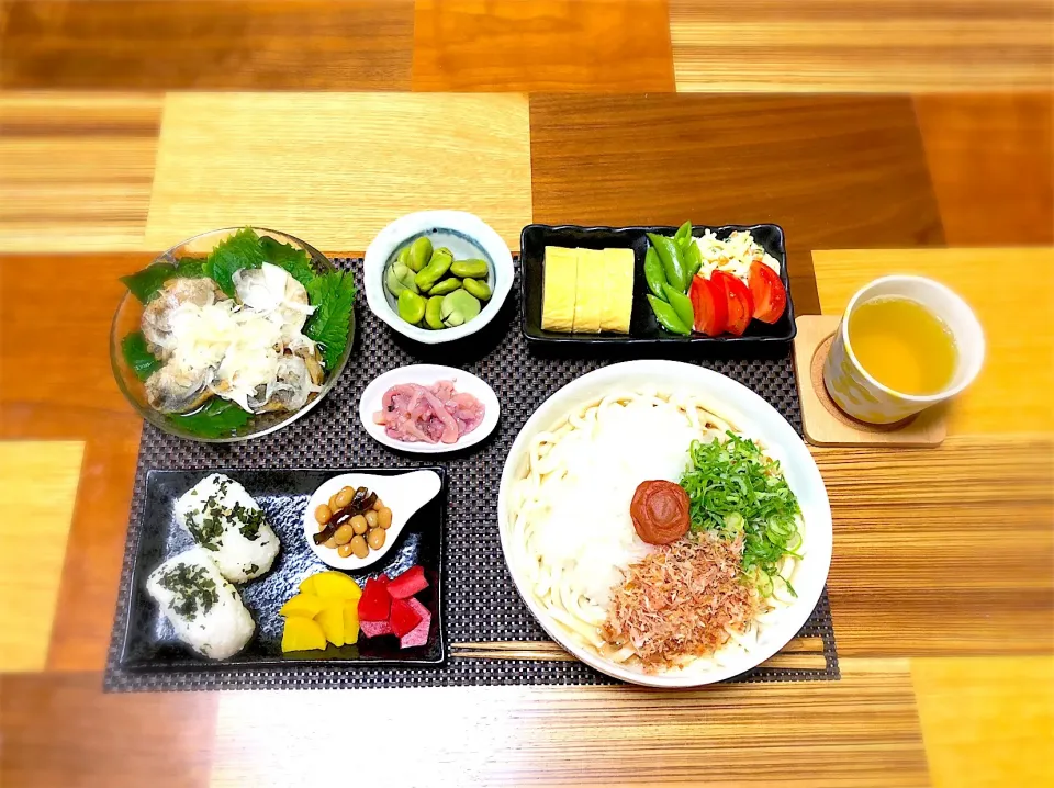 サッパリおろしうどん！ #夜ご飯  #うどん  #暑い日  #ヤマキめんつゆ|ぼんぼんさん