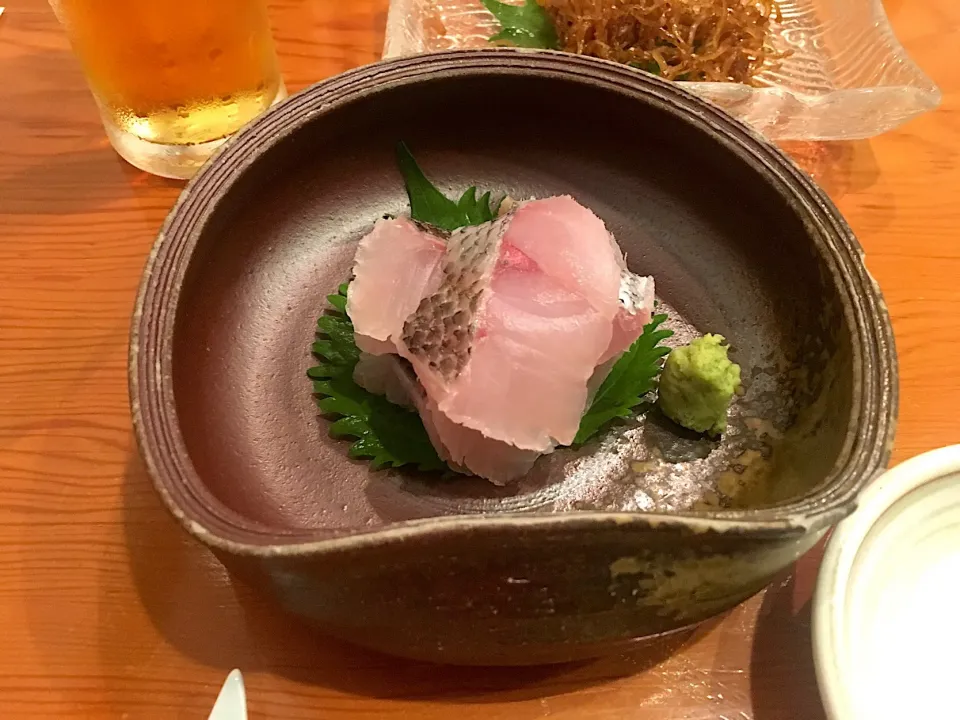 Snapdishの料理写真:黒むつ刺身|しのぶさん