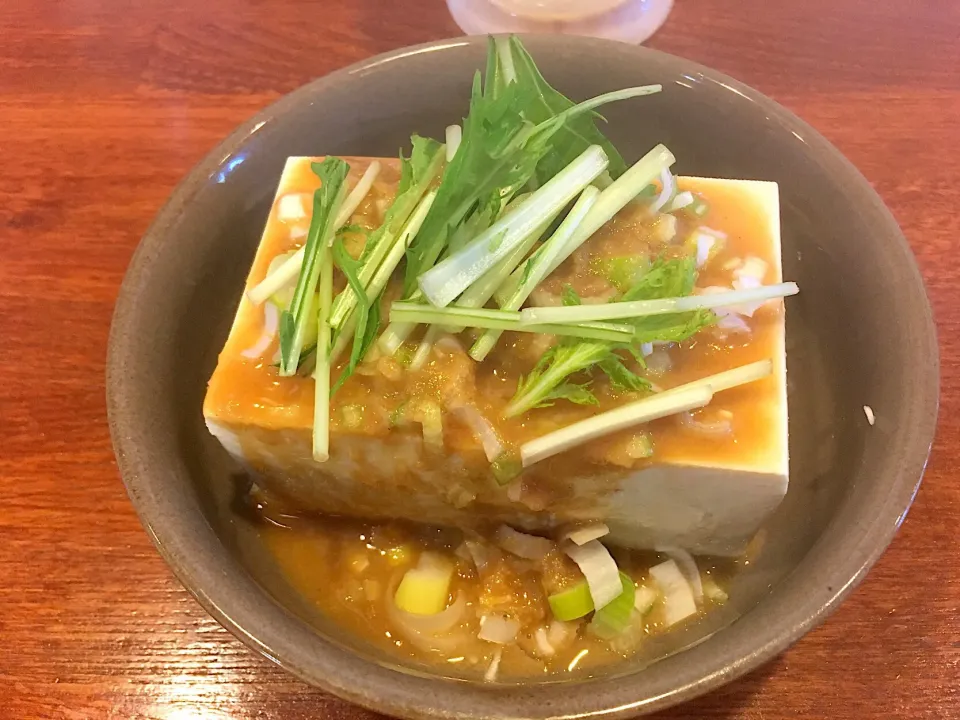 Snapdishの料理写真:ゴマだれ豆腐|しのぶさん