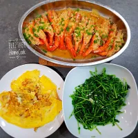 Snapdishの料理写真:Dinner from this morning's #marketing 
#elizhomecook #cookingtherapy #cookingdiary #homecook #Chinesecuisine #colorfulmeal #lesssugarlesssaltlessoil #simplemeal|Esther Eliz Limさん