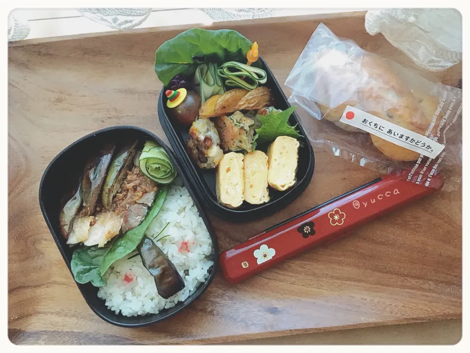 Snapdishの料理写真:JK弁当🍧2018.7.30(Mon.)|yucca@さん