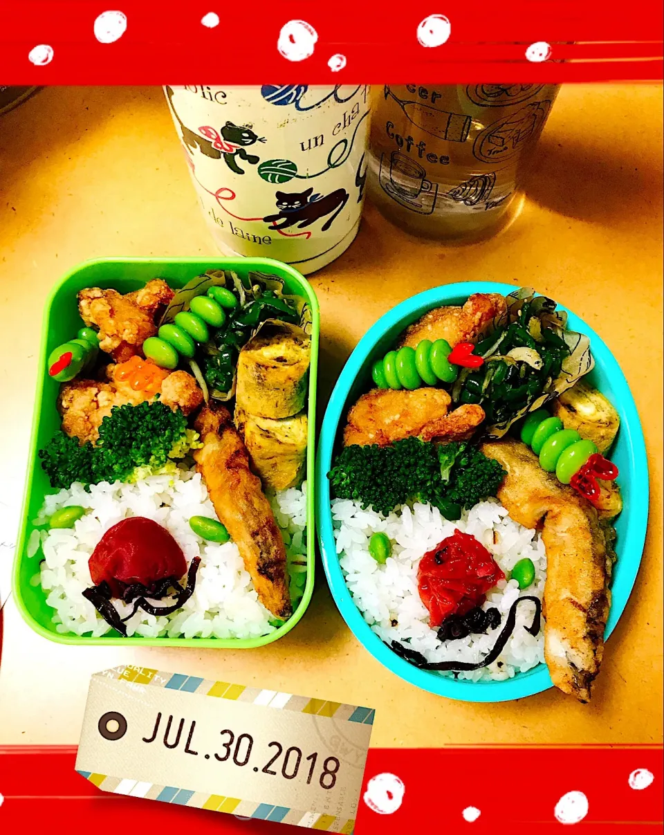 2018/7/30   #夏休み  #お弁当|もっさんさん